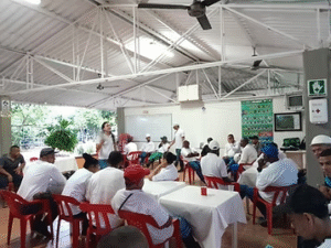 Capacitación con ecológica.